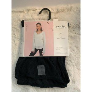 Wander by Hot Totties Women's Top Size M New Long Sleeve Shirt Black